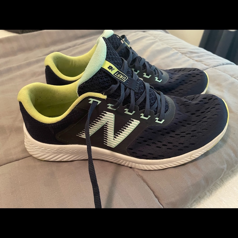 Navy/Green New Balance Shoes